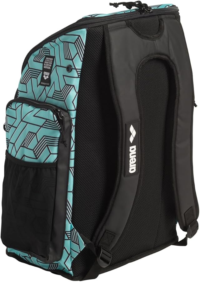 断捨離】arena ブラック リュック 45L arena スクウェアバックパック